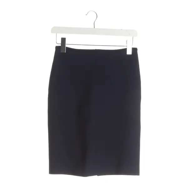 Skirt, in Navy, Viscose, Roland Mouret