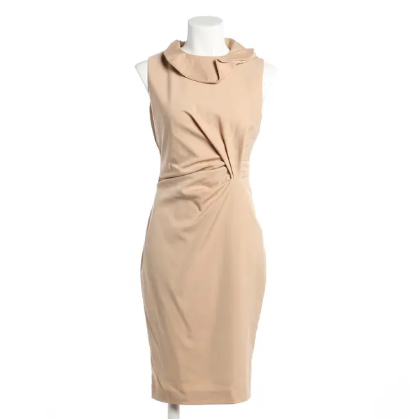 Kleid, in Hellbraun, Wolle, Salvatore Ferragamo