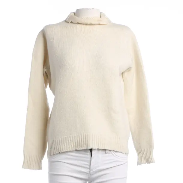 Pullover, in Cream, Kaschmir, Avant Toi