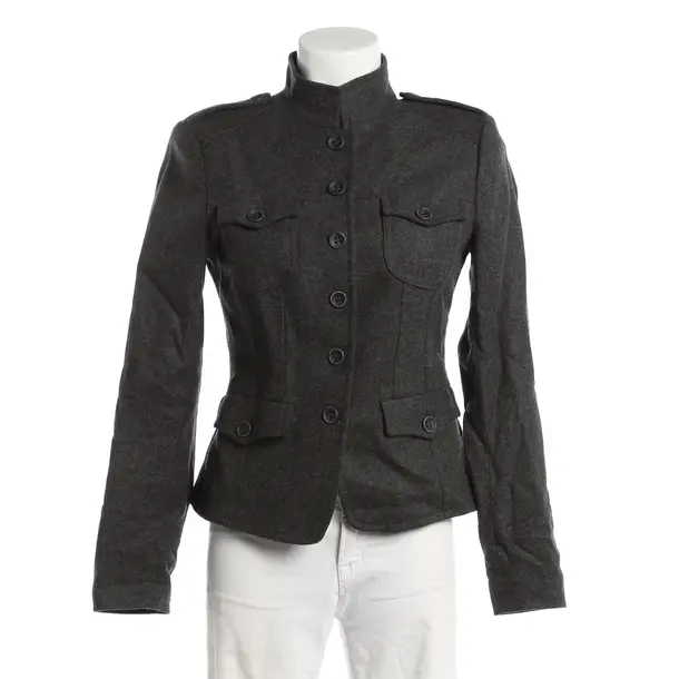 Mid-Season Jacket, in Dark Gray, Wool, Marc O'Polo