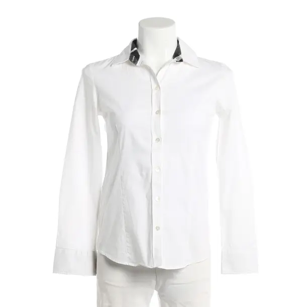 Bluse, in Weiß, Baumwolle, Burberry London
