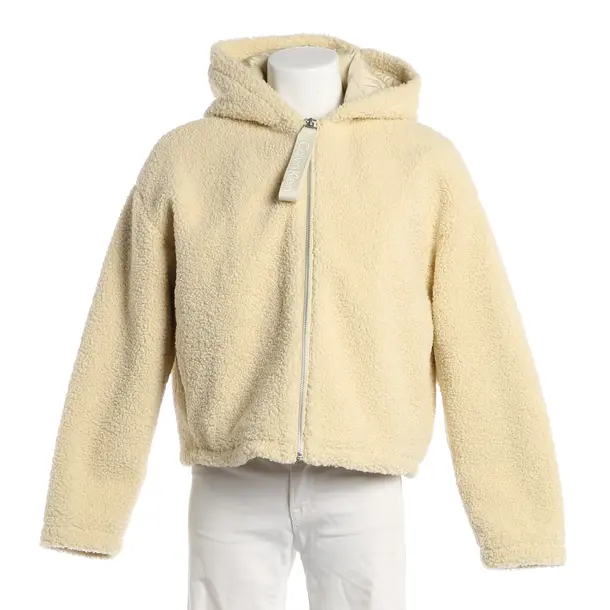Mid-Season Jacket, in Pastel Yellow, Polyester, Calvin Klein