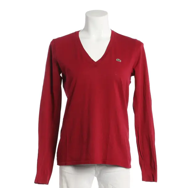 Manica lunga, in Rosso, Cotone, Lacoste