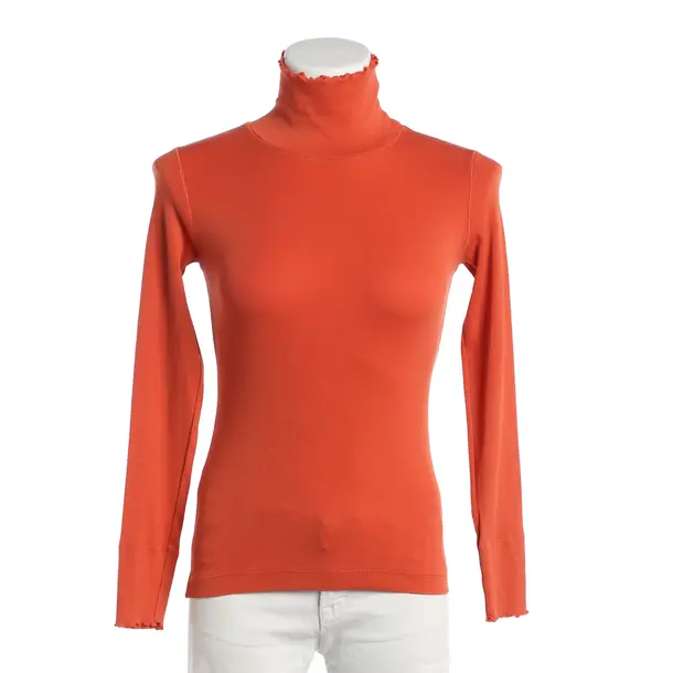 Longsleeve, in Dunkelorange, Baumwolle, Marc Cain