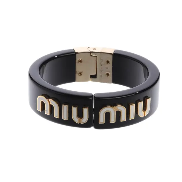 Armband, in Schwarz, Sonstige Fasern, Miu Miu