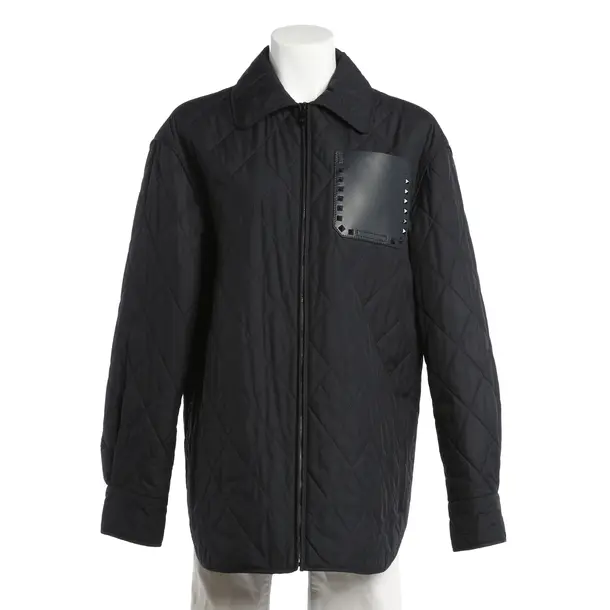 Mid-Season Jacket, in Navy, Polyester, Valentino