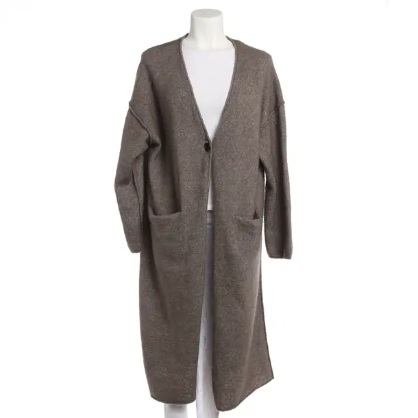 Strickjacke, in Dunkelbraun, Wolle, By Malene Birger