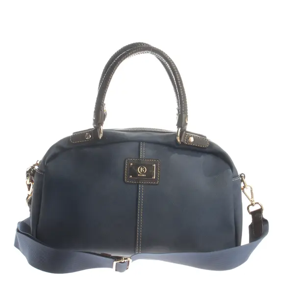Handtasche, in Navy, Leder, Bogner