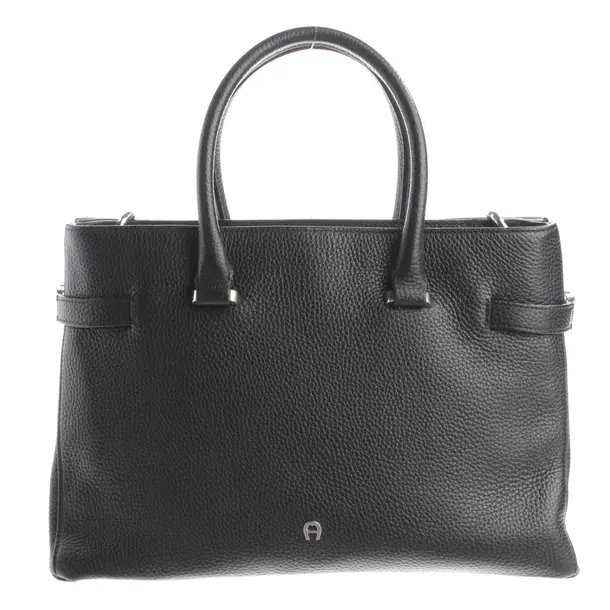 Handbag, in Black, Leather, Aigner