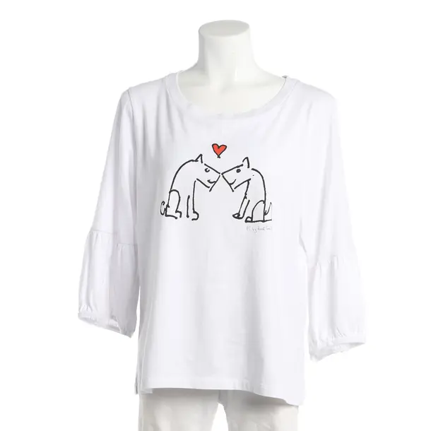 Longsleeve, in Weiß, Baumwolle, Paul Smith