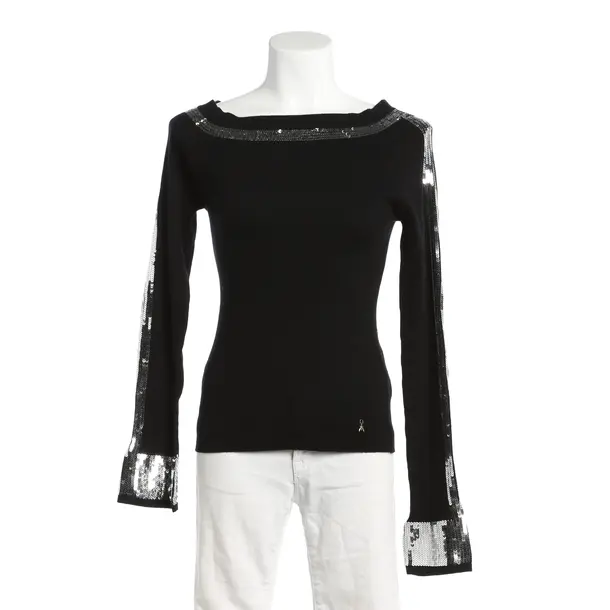 Maglione, in Nero, Viscosa, Patrizia Pepe