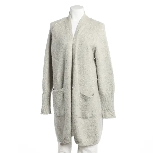 Cardigan, in Light Gray, Polyimide, Drykorn