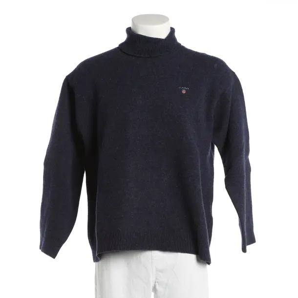 Jumper, in Navy, Wool, Gant
