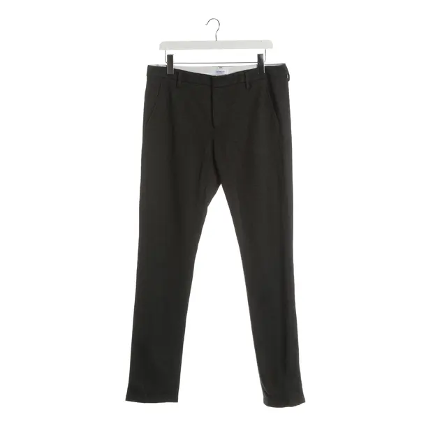Pants, in Dark Gray, Viscose, Dondup