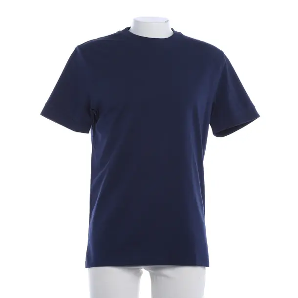 T-Shirt, in Blau, Baumwolle, Drykorn