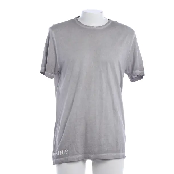 T-Shirt, in Gray, Cotton, Dondup