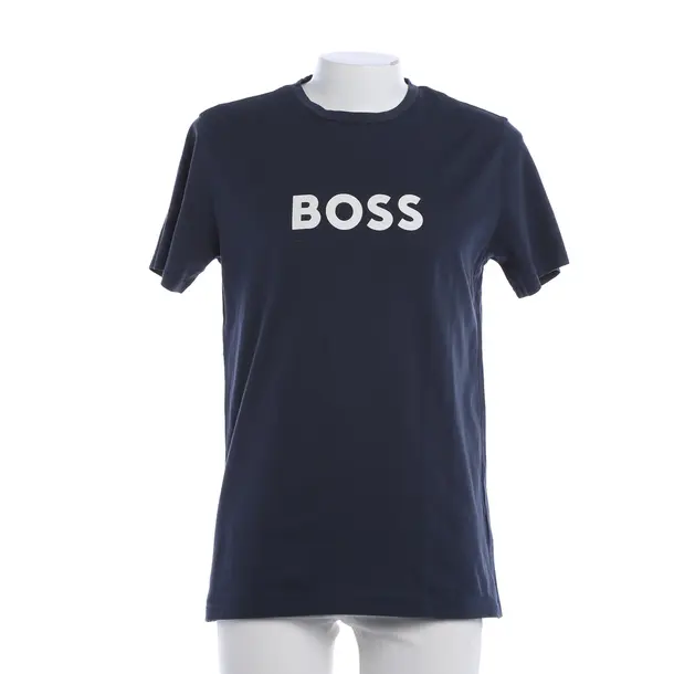 T-Shirt, in Blue, Cotton, Hugo Boss Black Label