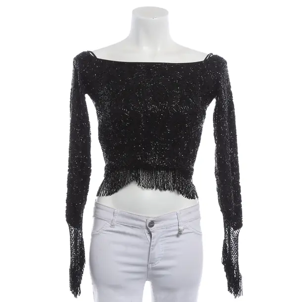 Blouse, in Black, Seide, Ralph Lauren Purple Label