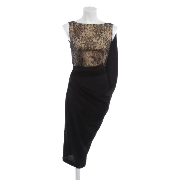 Cocktail Dress, in Black, Wool, Talbot Runhof