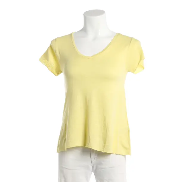 Camicia, in Giallo, Cotone, Vintage americano