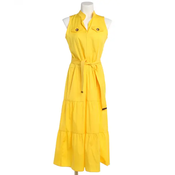 Kleid, in Orange, Baumwolle, Marc Cain