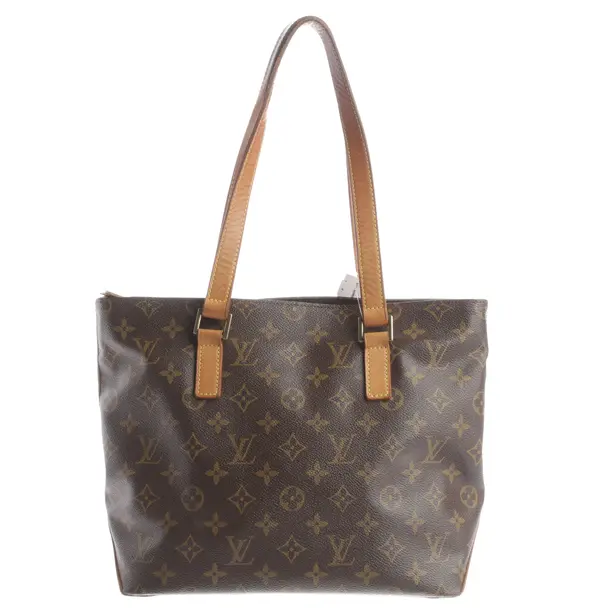 Schultertasche, in Dunkelbraun, Canvas, Louis Vuitton