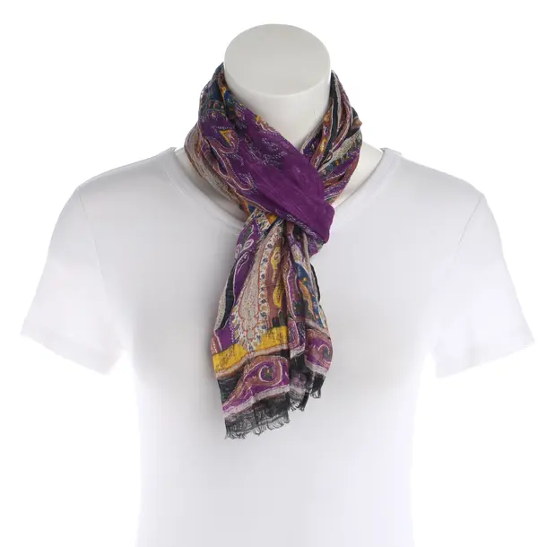 Shawl, in Multicolored, Linen, Etro