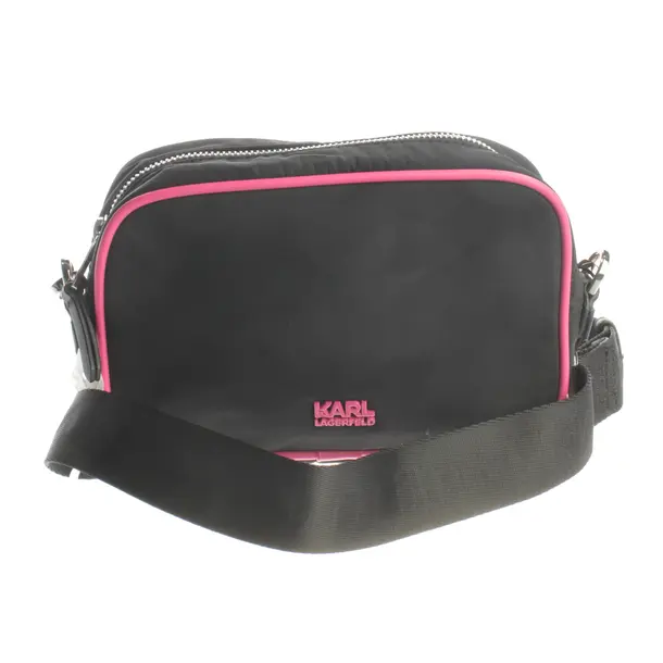 Cross Body Bag, in Black, Polyamide, Karl Lagerfeld