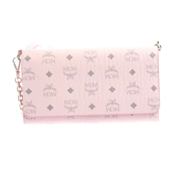 Wallet on Chain, in Hellrosa, Leder, MCM