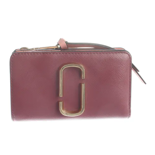 Wallet, in Bordeaux, Leather, The Marc Jacobs