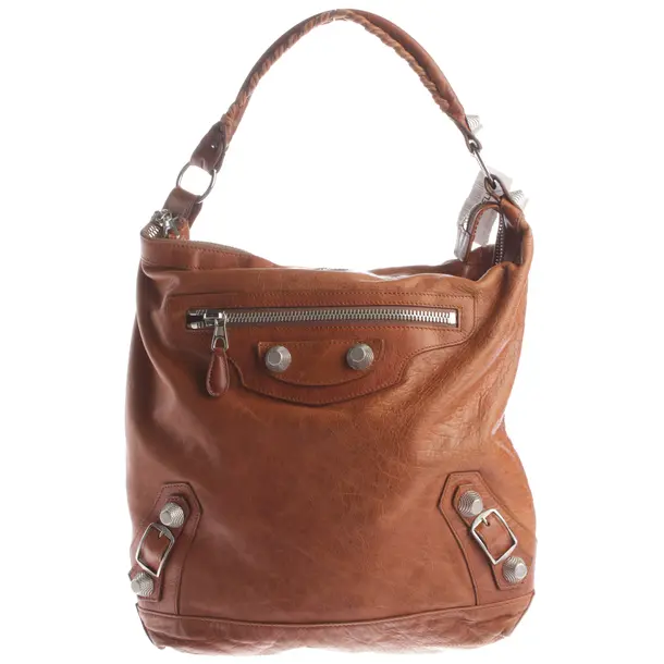 Borsa a cinture a tracolla, in Marrone chiaro, Pelle, Balenciaga