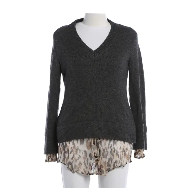 Maglione, in Grigio scuro, Lana, Marc Cain