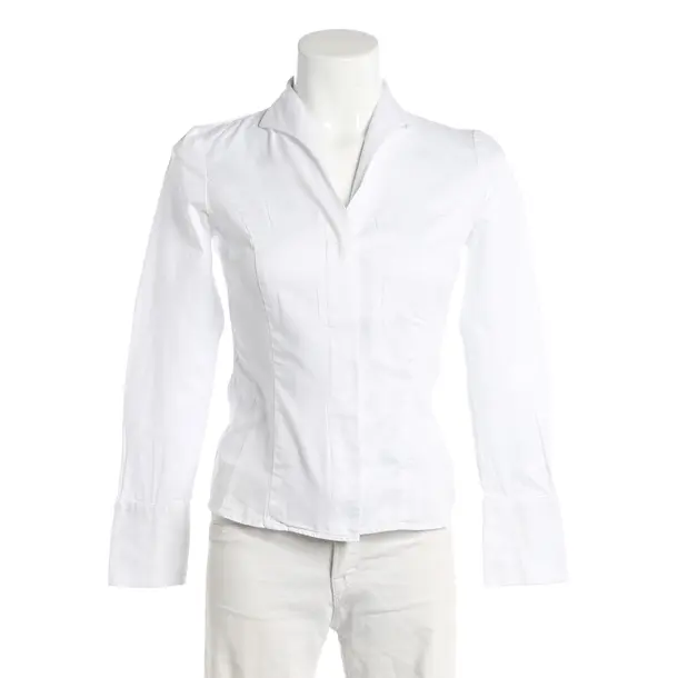 Bluse, in Weiß, Baumwolle, Van Laack