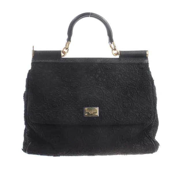 Borsetta, in Nero, Cotone, Dolce e Gabbana