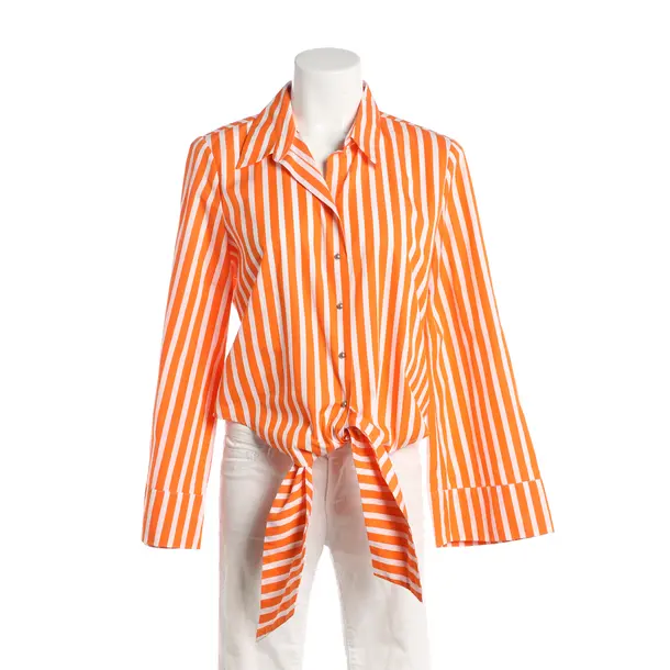 Bluse, in Dunkelorange, Baumwolle, Robert Friedman