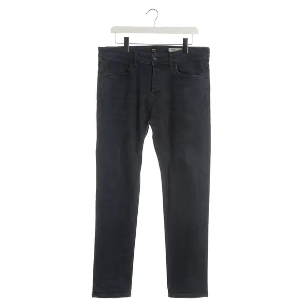 Slim Fit Jeans, in Navy, Cotton, Hugo Boss Orange