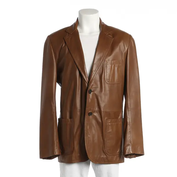 Giacca, in Marrone, Pelle, Windsor