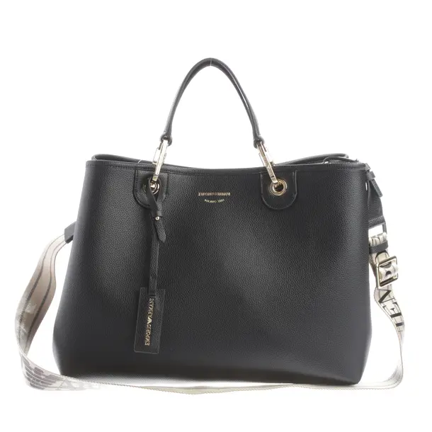 Handtasche, in Schwarz, Leder, Emporio Armani