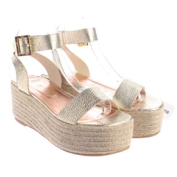 Wedges, in Gold, Ted Baker