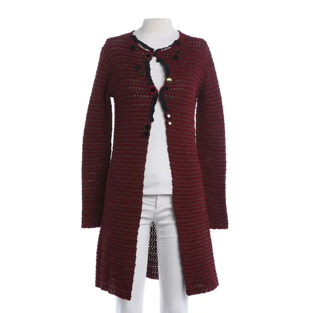 Cardigan, in Multicolored, Cotton, Prada