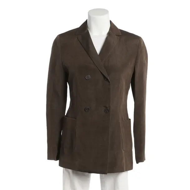 Blazer, in Brown, Linen, Jil Sander