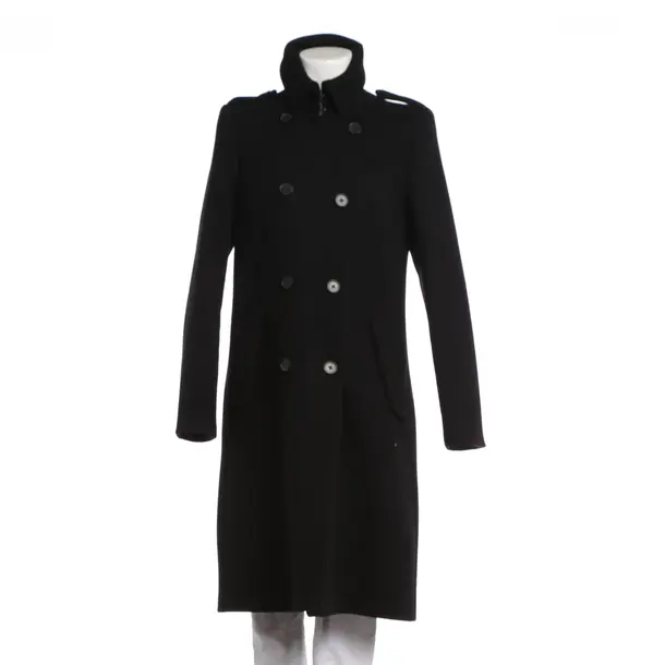 Übergangsmantel, in Schwarz, Wolle, Drykorn