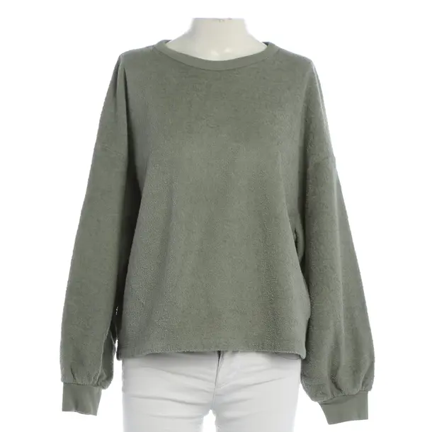 Sweatshirt, in Grün, Baumwolle, American Vintage