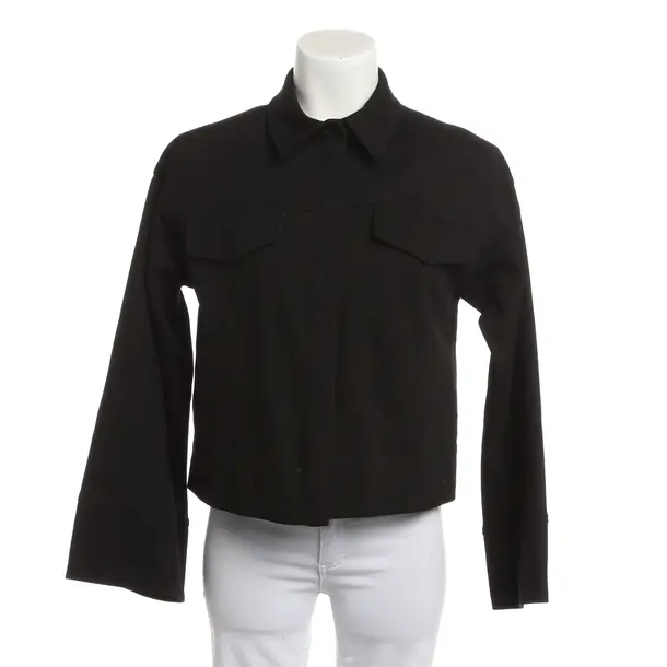 Übergangsjacke, in Schwarz, Baumwolle, IVI collection