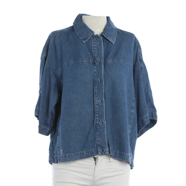 Bluse, in Blau, Lyocell, Elias Rumelis