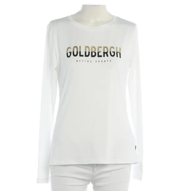 Longsleeve, in Weiß, Polyester, Goldbergh