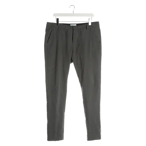 Hose, in Grau, Wolle, Dondup