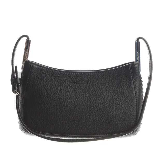 Borsa a cinture a tracolla, in Nero, Pelle, Marc Cain