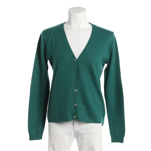 Cardigan, in Green, Cashmere, FTC Cashmere