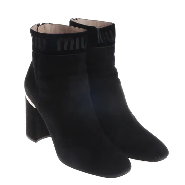 Stivaletti, in Nero, Miu Miu